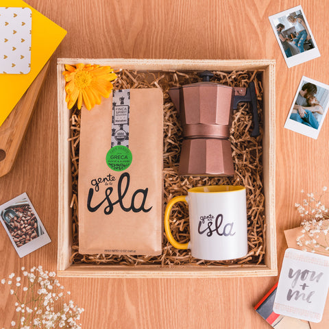 Cajita isleña - La mejor caja de regalo para coffee lovers - Gente de la Isla