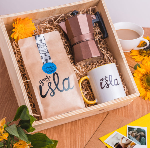 Cajita isleña - La mejor caja de regalo para coffee lovers - Gente de la Isla